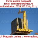 Echipamente de ridicare si manevrare paleti de caramida , BCA
