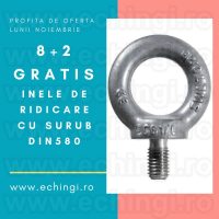 Ochet insurubabil DIN 580 stoc Bucuresti Total Race, 8+2 gratis