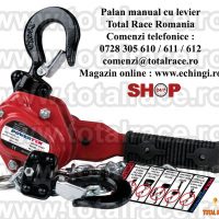 Palan profesional cu levier pentru deplasare sarcini Total Race
