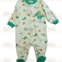 Pijamale cu botosei din bumbac Race Kids