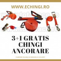 Super oferta 3+1 gratis : chingi de ancorare TOTAL RACE