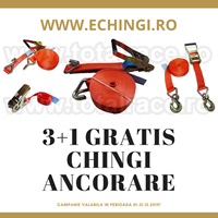 Super oferta 3+1 gratis : chingi de ancorare TOTAL RACE