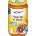 Mancare BIO Bebivita Vita, Orez si Legume 12+ luni, Total Blue 0728.305.612